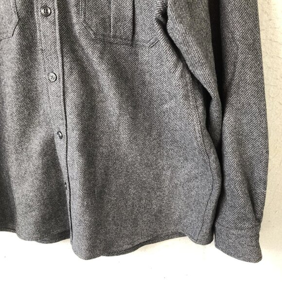 Filson Shirt Jacket Mens 2XL Gray Wool Blend Button Up Seattle Workwear Outdoor - Picture 11 of 15
